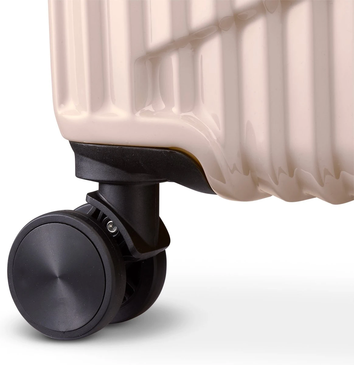 Tesla PC - Handbagage Koffer - 55x35x20 Cm - 4 Wielen - Roze 7 Tesla PC - Handbagage Koffer - 55x35x20 Cm - 4 Wielen - Roze - Afbeelding 5