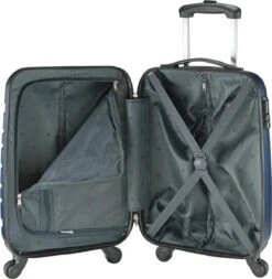 Princess Traveller Singapore Handbagage Koffer 55 Cm - Dark Blue -Reis Opberg Artikelen 1172x1200
