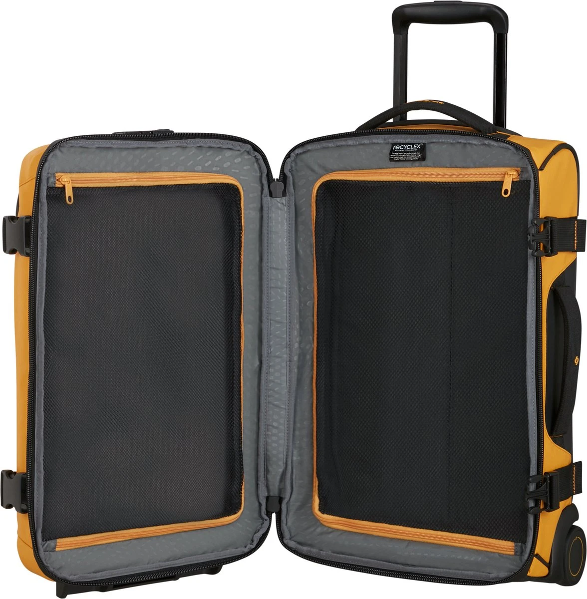 Samsonite Reistas Met Wielenr - Ecodiver Duffle/Wh 55/20 L 35Cm (Handbagage) Yellow 8 Samsonite Reistas Met Wielenr - Ecodiver Duffle/Wh 55/20 L 35Cm (Handbagage) Yellow - Afbeelding 6