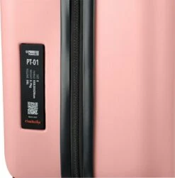 Princess Traveller PT01 - Handbagagekoffer - Peony Pink - S - 55cm -Reis Opberg Artikelen 1179x1200 3