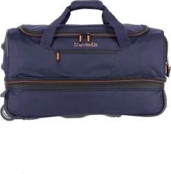 Travelite Basics Wheeled Duffle 55cm Expandable Navy/Orange 35 Travelite Basics Wheeled Duffle 55cm Expandable Navy/Orange -Reis Opberg Artikelen 1180x1200 3