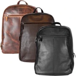 Rugzak Dames Leer Of Rugtas Heren Leer - Zwart Leer - Zwarte Laptop Rugzak Unisex -Reis Opberg Artikelen 1191x1200 6