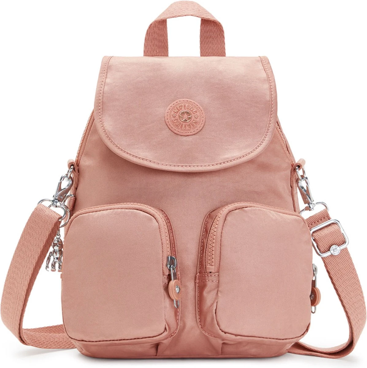 Kipling FIREFLY UP Rugzak, 7.5 Liter - Dynamic Twill Warm Rose 3 Kipling FIREFLY UP Rugzak, 7.5 Liter - Dynamic Twill Warm Rose