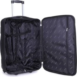 Decent Basic-Line Medium Trolley 63 Cm - Zwart -Reis Opberg Artikelen 1198x1200 1