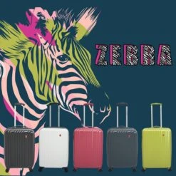 Gladiator Zebra L Spinner 78 Expandable - Zwart 17 Gladiator Zebra L Spinner 78 Expandable - Zwart -Reis Opberg Artikelen 1198x1200