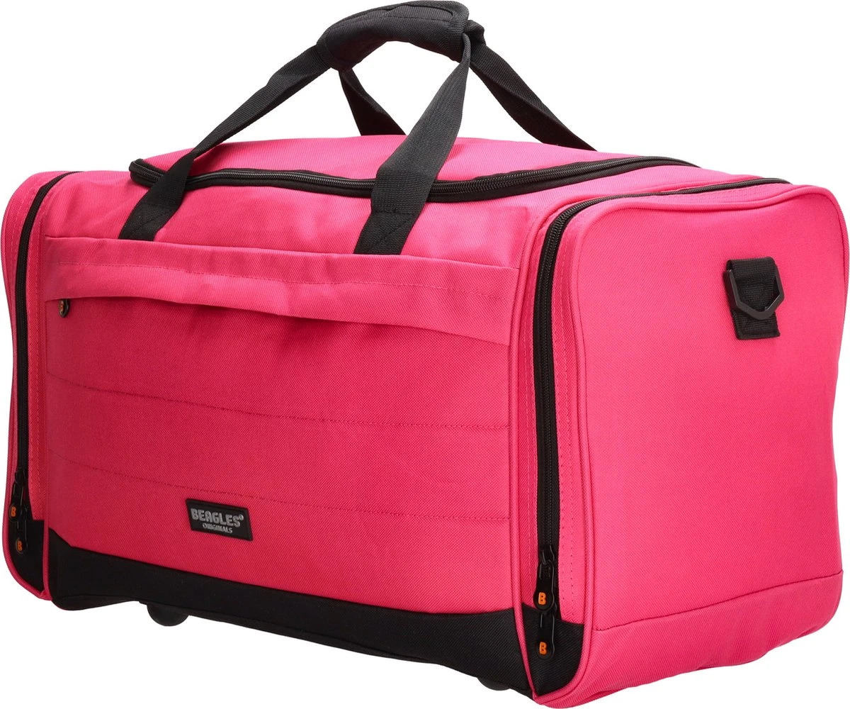 Beagles Originals Travel Originals Reistas 55 Cm - 42 Liter - Fuchsia 4 Beagles Originals Travel Originals Reistas 55 Cm - 42 Liter - Fuchsia - Afbeelding 2