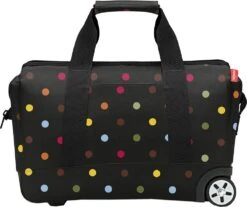 Reisenthel Allrounder Trolley Reiskoffer Reistas Op 2 Wielen - 30L - Dots Zwart -Reis Opberg Artikelen 1200x1004