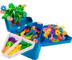 Trunki: TEEBEE Terrance Blauw - Kids Travel Toy Box, Bevat Een Leuk Activiteitenboekje, Kleurpotloden En Stickers, In Doos 15,5x18x18cm, 3+ -Reis Opberg Artikelen 1200x1007