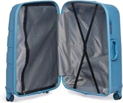 ©TROLLEYZ - Paris No.5 - Reiskoffer - 78cm Met TSA Slot - Dubbele Wielen - 360° Spinners - 100% Polypropyleen - Reiskoffer In Ice Blue 19 ©TROLLEYZ - Paris No.5 - Reiskoffer - 78cm Met TSA Slot - Dubbele Wielen - 360° Spinners - 100% Polypropyleen - Reiskoffer In Ice Blue -Reis Opberg Artikelen 1200x1011