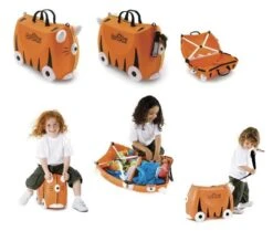 Trunki Ride-On Handbagage Koffer 46 Cm - Tijger Tipu 21 Trunki Ride-On Handbagage Koffer 46 Cm - Tijger Tipu -Reis Opberg Artikelen 1200x1017