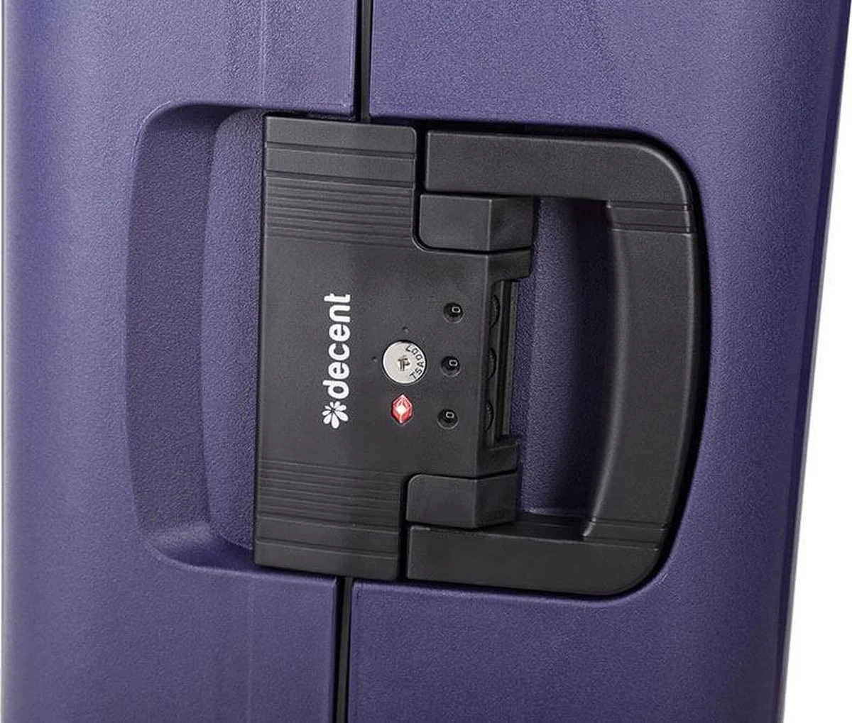 Decent Transit Large Koffer - 82 Cm - Donkerblauw 17 Decent Transit Large Koffer - 82 Cm - Donkerblauw - Afbeelding 15