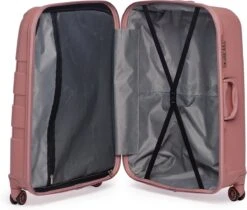 ©TROLLEYZ - Paris No.5 - Reiskoffer - 78cm Met TSA Slot - Dubbele Wielen - 360° Spinners - 100% Polypropyleen - Reiskoffer In Rose Blush -Reis Opberg Artikelen 1200x1022 1