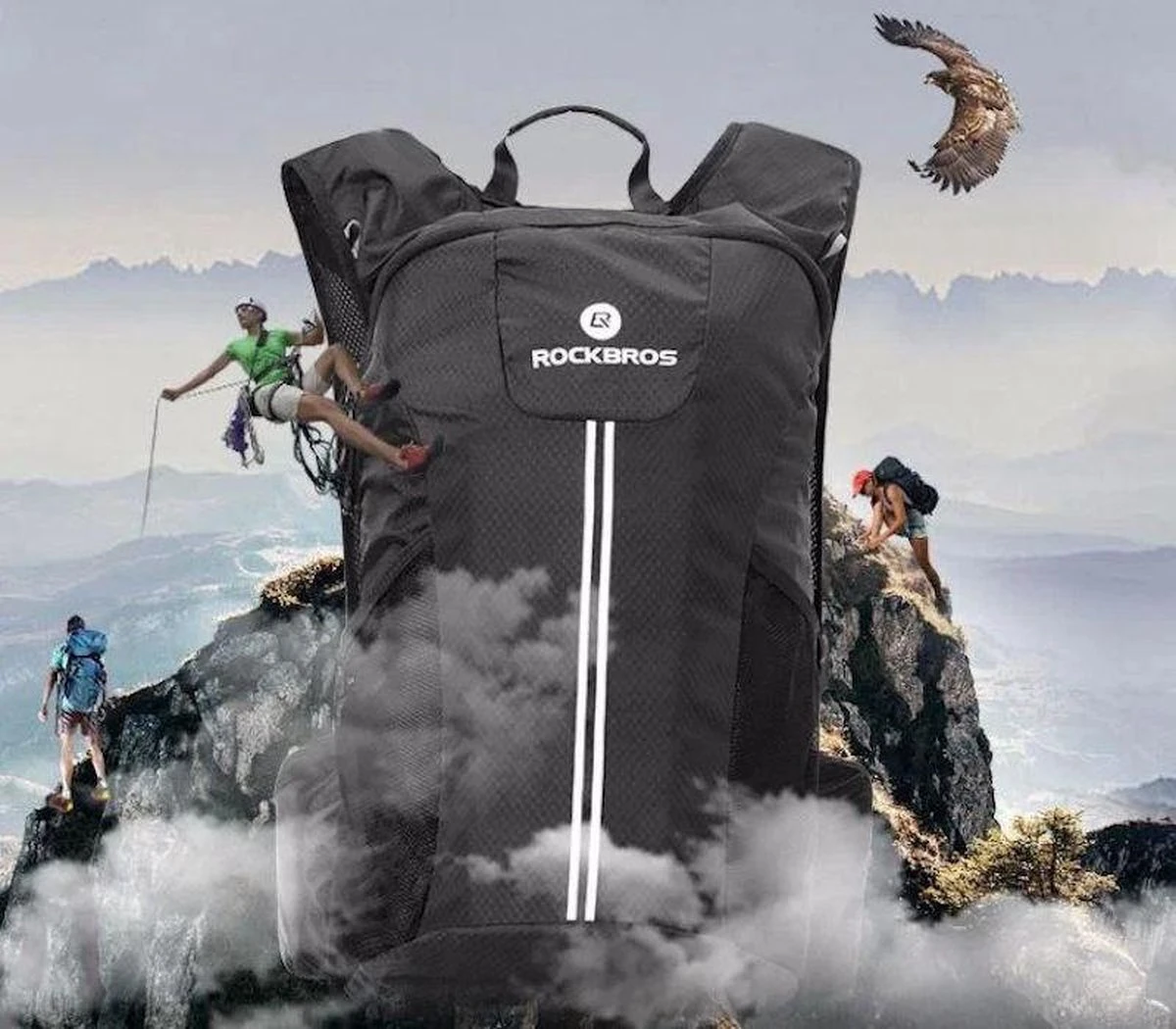 Merkloos Decopatent® Rugzak Outdoor - 20L - Regenbestendige Rugzak - Hydratatie Rugzak - Outdoor Sport - Buitensport - Watersport - Vissen 3 Merkloos Decopatent® Rugzak Outdoor - 20L - Regenbestendige Rugzak - Hydratatie Rugzak - Outdoor Sport - Buitensport - Watersport - Vissen