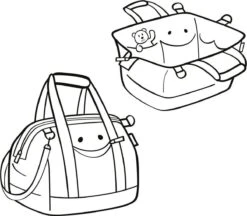 Reisenthel Allrounder M Kids Reistas - Kind - Maat M - 18L - Cats&Dogs Mint -Reis Opberg Artikelen 1200x1051 9