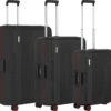 CarryOn Protector Luxe 3-delige Kofferset - Trolleyset Met TSA-kliksloten - Zwart -Reis Opberg Artikelen 1200x1060