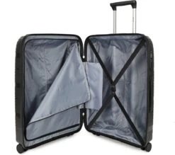 Decent EXPLORER PP Trolley 77 Cm - 106 Liter - TSA Slot - Black -Reis Opberg Artikelen 1200x1066
