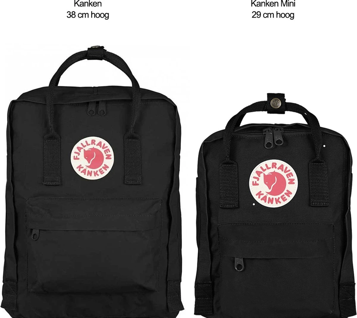 Fjallraven Fjällräven Kånken Mini Unisex Rugzak - Super Grey 5 Fjallraven Fjällräven Kånken Mini Unisex Rugzak - Super Grey - Afbeelding 3