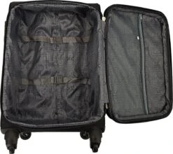 SB Travelbags Bagage Stoffen Koffer 75cm 4 Wielen Trolley - Blauw -Reis Opberg Artikelen 1200x1069 1