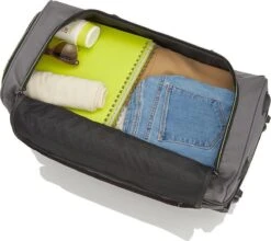 Travelite Basics Wheeled Duffle 55cm Expandable Navy/Orange 26 Travelite Basics Wheeled Duffle 55cm Expandable Navy/Orange -Reis Opberg Artikelen 1200x1071 4