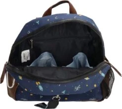 Zebra - Rugzak - Ruimte - Blauw -Reis Opberg Artikelen 1200x1076