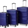 Merax 3-delig Kofferset Met TSA Slot - Trolleyset ABS 40L, 70L & 110 Liter - Blauw -Reis Opberg Artikelen 1200x1078 2