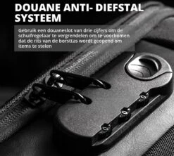 Brandie® - Rugzak - Laptop Rugzak Tot Voor Unisex - Schooltas - Waterdicht - Large Capaciteit - USB Poort - Met Regenhoes - Schoudertas Voor Reizen En Zakelijk Werk - Materiaal Polyester - Maat16 X 11 X 33 Inch - Zwart -Reis Opberg Artikelen 1200x1078 5