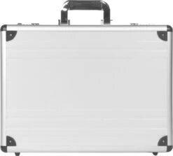 Dermata Laptoptas / Werktas / Aktetas - Business - Zilver - -Reis Opberg Artikelen 1200x1083