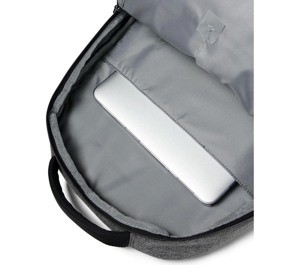 Under Armour Hustle 4.0 Unisex Rugzak - Graphite Medium Heather 6 Under Armour Hustle 4.0 Unisex Rugzak - Graphite Medium Heather - Afbeelding 4