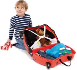 Trunki Ride-On Handbagage Koffer 46 Cm - Frank De Brandweerwagen -Reis Opberg Artikelen 1200x1101 2