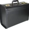 Pilotenkoffer Zonder Wiel - Kunstleer Zwart - Grote Piloten Koffer Met Laptopvak En Cijferslot - Kantoor Koffer - Werk Koffer -Reis Opberg Artikelen 1200x1103 3
