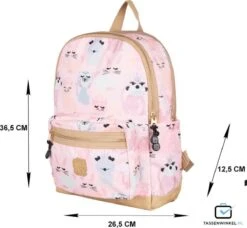 Pick & Pack Lieve Diertjes - Rugzak - Roze - Maat M 31 Pick & Pack Lieve Diertjes - Rugzak - Roze - Maat M -Reis Opberg Artikelen 1200x1107 2