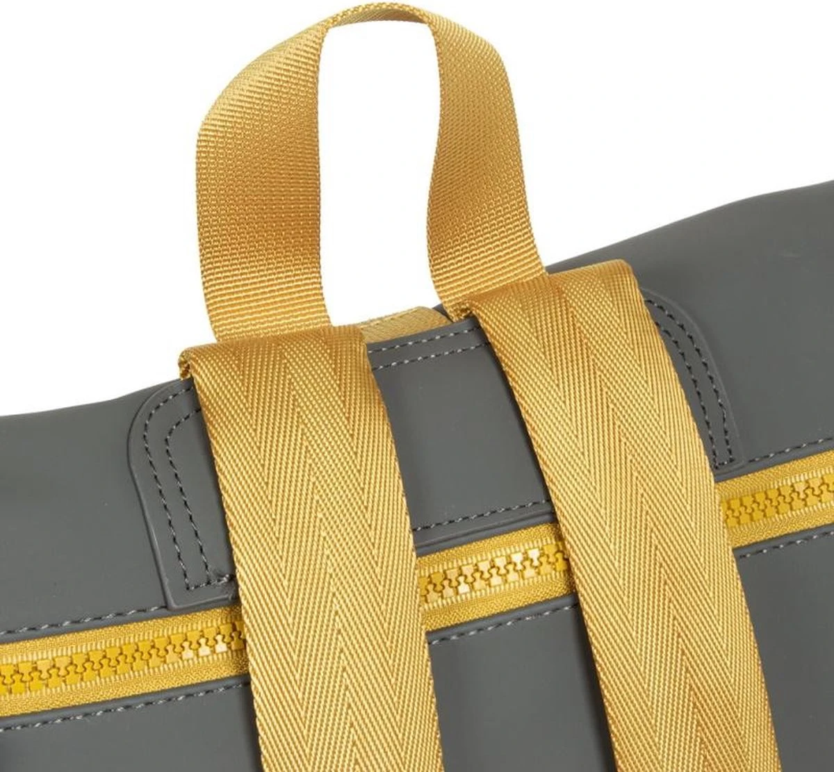 New Rebels® Tim - Rugtas - Geel - Waterafstotend - Roll-top - 15.6151413121087.9 - 30x12x43cm - Rugzak / Backpack 12 New Rebels® Tim - Rugtas - Geel - Waterafstotend - Roll-top - 15.6151413121087.9 - 30x12x43cm - Rugzak / Backpack - Afbeelding 10