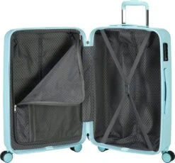 Princess Traveller Harlem - Reiskoffer - Blauw - M - 66cm -Reis Opberg Artikelen 1200x1115 1