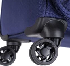 Decent D-Upright Medium Koffer - 66 Cm Expandable - TSA Slot - Donkerblauw -Reis Opberg Artikelen 1200x1123