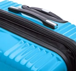 Tesla PC - Reiskoffer - 75 Cm - 4 Wielen - Licht Blauw -Reis Opberg Artikelen 1200x1124
