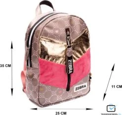 Zebra Trends Rugzak (M) Girls Velvet Horse Bit 11 Zebra Trends Rugzak (M) Girls Velvet Horse Bit -Reis Opberg Artikelen 1200x1131 7