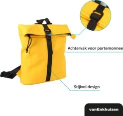 VanEnkhuizen Rolltop Rugzak 9 Liter - Waterafstotend En Thermo Materiaal - Geel 17 VanEnkhuizen Rolltop Rugzak 9 Liter - Waterafstotend En Thermo Materiaal - Geel -Reis Opberg Artikelen 1200x1135 2