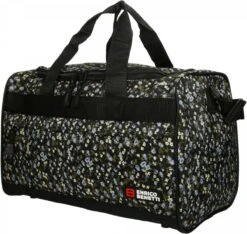Enrico Benetti San Jose Sporttas/ Reistas - 46040 - Zwart Met Madeliefjes -Reis Opberg Artikelen 1200x1137 5