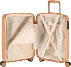 Princess Traveller Harlem - Handbaggage Koffer - Recycled PET - Camel - S (55cm) 15 Princess Traveller Harlem - Handbaggage Koffer - Recycled PET - Camel - S (55cm) -Reis Opberg Artikelen 1200x1138 1