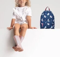 Prêt Imagination Rugzak - Blauw - Eenhoorn -Reis Opberg Artikelen 1200x1143 3