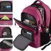 Laptoprugzak Met USB-oplaadconnector Voor Mannen En Vrouwen Voor Werk En School Rugzak Voor Jongens En Tieners Met Laptopvak En Antidiefstaltas (15,6 Inch, Roze) -Reis Opberg Artikelen 1200x1146 4