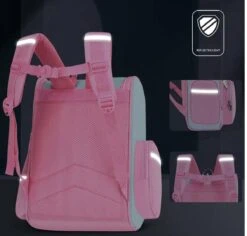 Pop It Tasje + Schooltas Meisje - Fidget Toys - Kinderrugzak - Rugtas Meisje - Roze - 40 X 27 X 15 Cm -Reis Opberg Artikelen 1200x1146 7