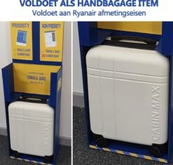 CabinMax Velocity Handbagage Koffer - Uitbreidbaar Trolley 44L - Harde Reiskoffer - 55x40x20/25 Cm - Lichtgewicht - Groot Capaciteit - Geel 16 CabinMax Velocity Handbagage Koffer - Uitbreidbaar Trolley 44L - Harde Reiskoffer - 55x40x20/25 Cm - Lichtgewicht - Groot Capaciteit - Geel -Reis Opberg Artikelen 1200x1148 2