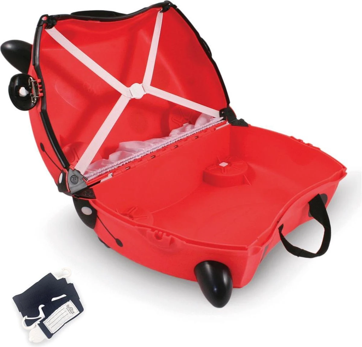 Trunki Ride-On Handbagage Koffer 46 Cm - Lieverheersbeestje Harley 20 Trunki Ride-On Handbagage Koffer 46 Cm - Lieverheersbeestje Harley - Afbeelding 18