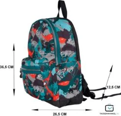 Pick & Pack Forest Dragon Backpack M - Multi Green -Reis Opberg Artikelen 1200x1151 7