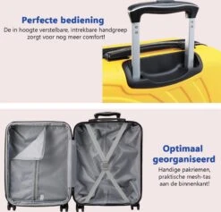 CabinMax Velocity Handbagage Koffer - Uitbreidbaar Trolley 44L - Harde Reiskoffer - 55x40x20/25 Cm - Lichtgewicht - Groot Capaciteit - Geel 15 CabinMax Velocity Handbagage Koffer - Uitbreidbaar Trolley 44L - Harde Reiskoffer - 55x40x20/25 Cm - Lichtgewicht - Groot Capaciteit - Geel -Reis Opberg Artikelen 1200x1153 1
