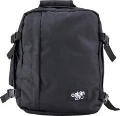 Cabinzero Mini - Handbagage Rugzak - Wizair Afmetingen - Absolute Black
