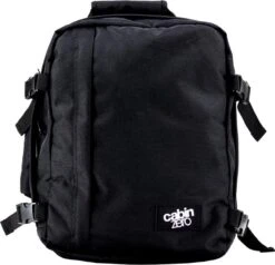 Cabinzero Mini - Handbagage Rugzak - Wizair Afmetingen - Absolute Black -Reis Opberg Artikelen 1200x1154 2