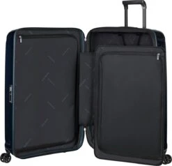 Samsonite Reiskoffer - Nuon Spinner 75/28 Exp (Medium) Metallic Dark Blue -Reis Opberg Artikelen 1200x1155 1