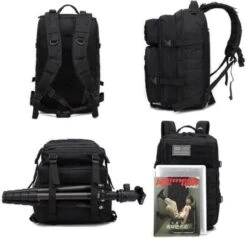 Merkloos Militaire Rugzak | 50L | Tactical Backpack | Leger Rugzak | Outdoor Rugzak | Rugzak 13 Merkloos Militaire Rugzak | 50L | Tactical Backpack | Leger Rugzak | Outdoor Rugzak | Rugzak -Reis Opberg Artikelen 1200x1155 4